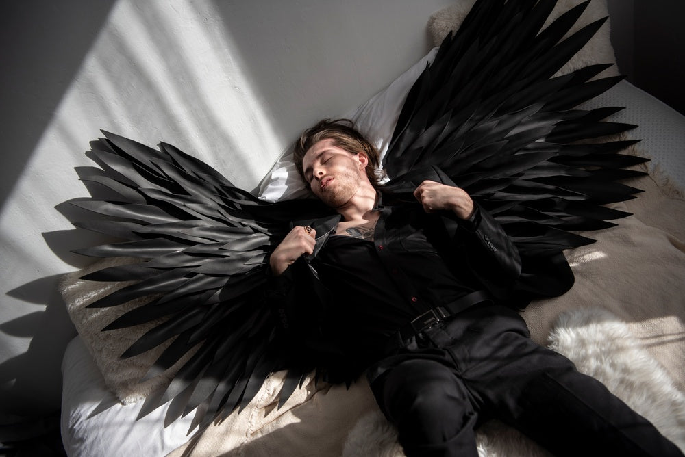 Black Angel Wings Cosplay "Bogacci brand"
