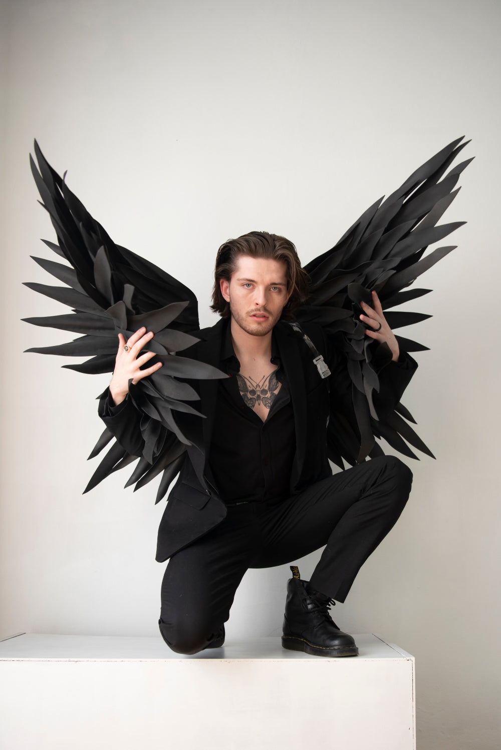 Black Angel Wings Cosplay "Bogacci brand"