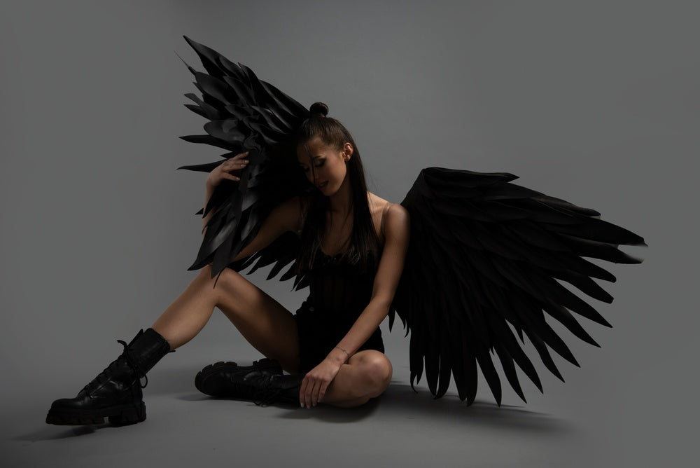Black Angel Wings Cosplay "Bogacci brand"