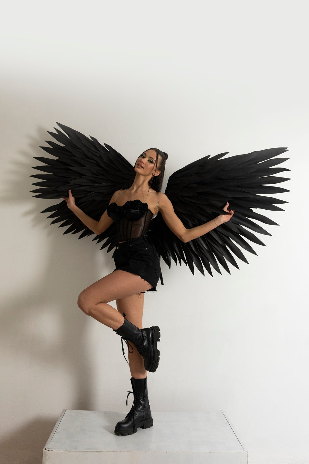 Black Angel Wings Cosplay "Bogacci brand"