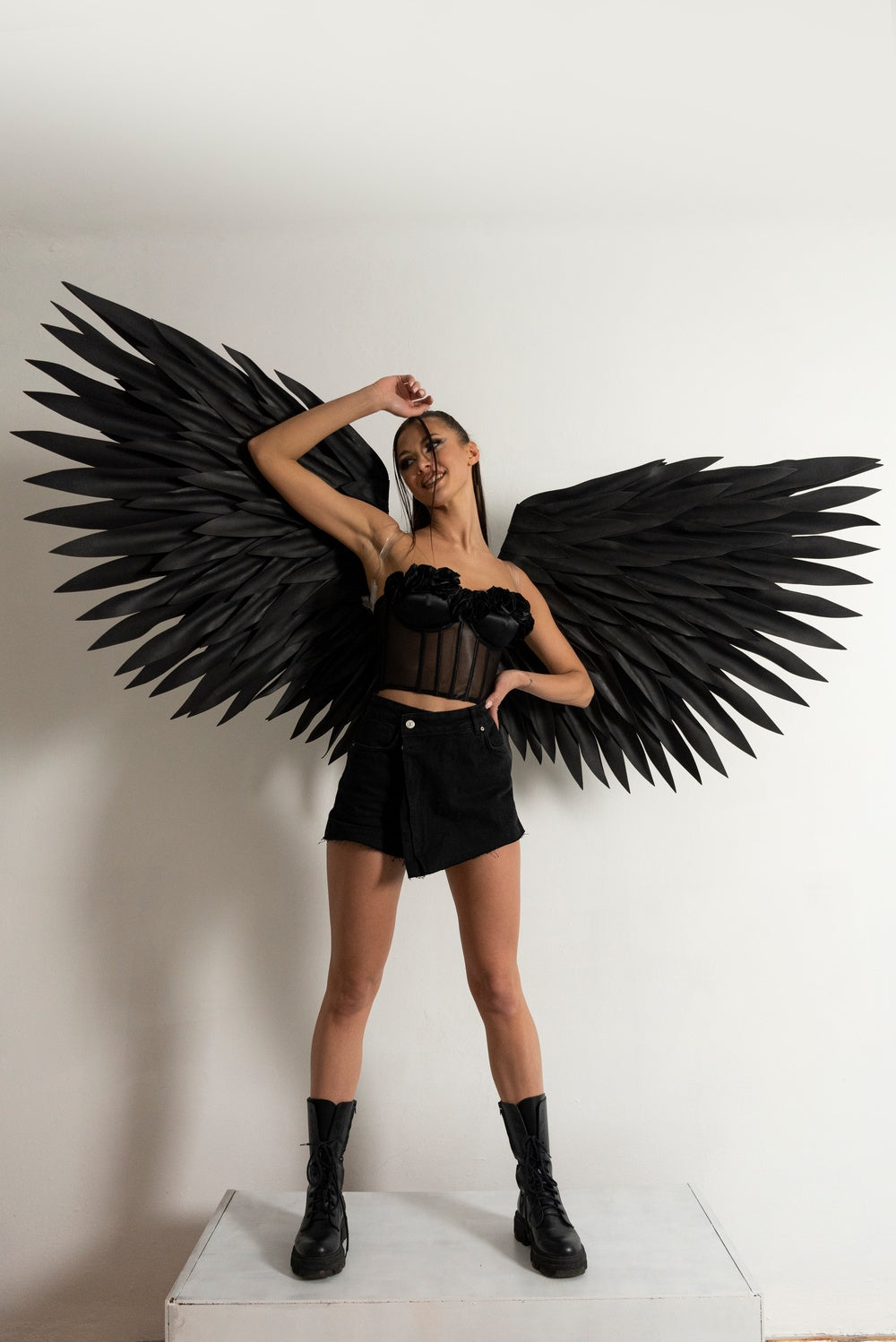 Black Angel Wings Cosplay "Bogacci brand"