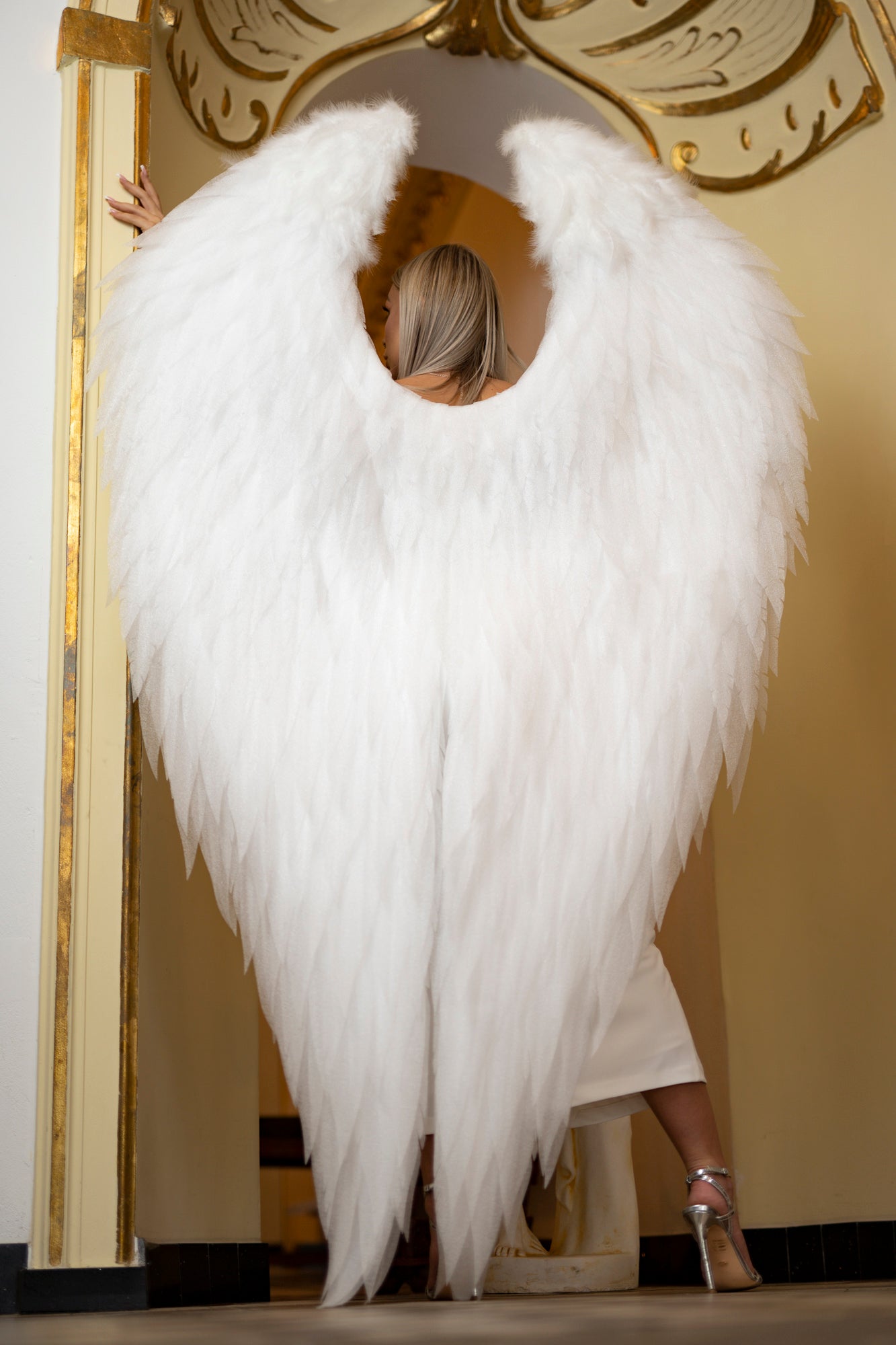 White Angel Wings Costume "Bogacci brand"