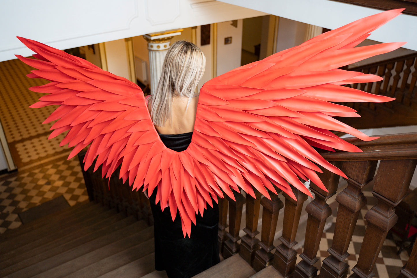 Red Angel Wings Cosplay "Bogacci brand"