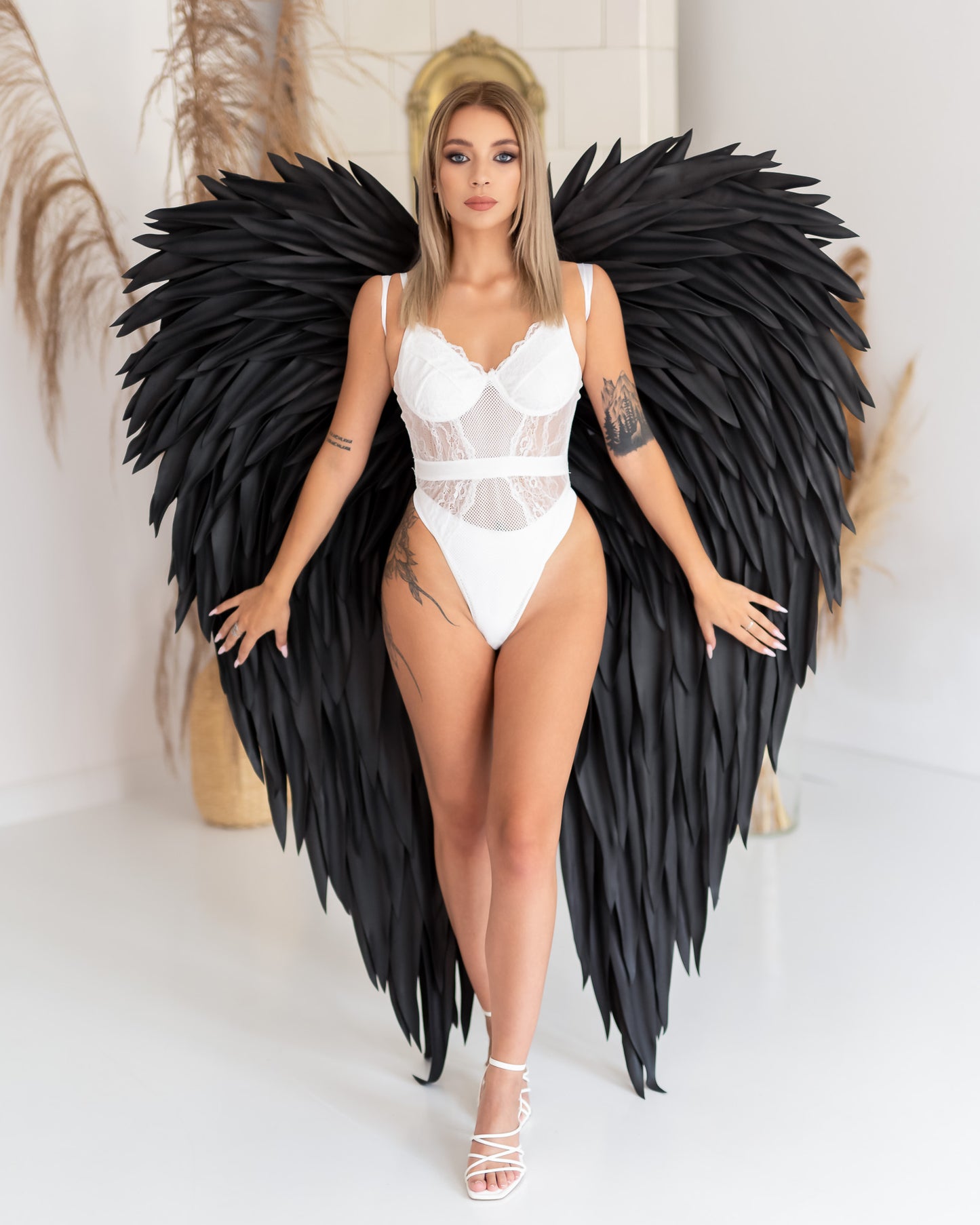 Black Angel Wings Cosplay "Marque Bogacci"