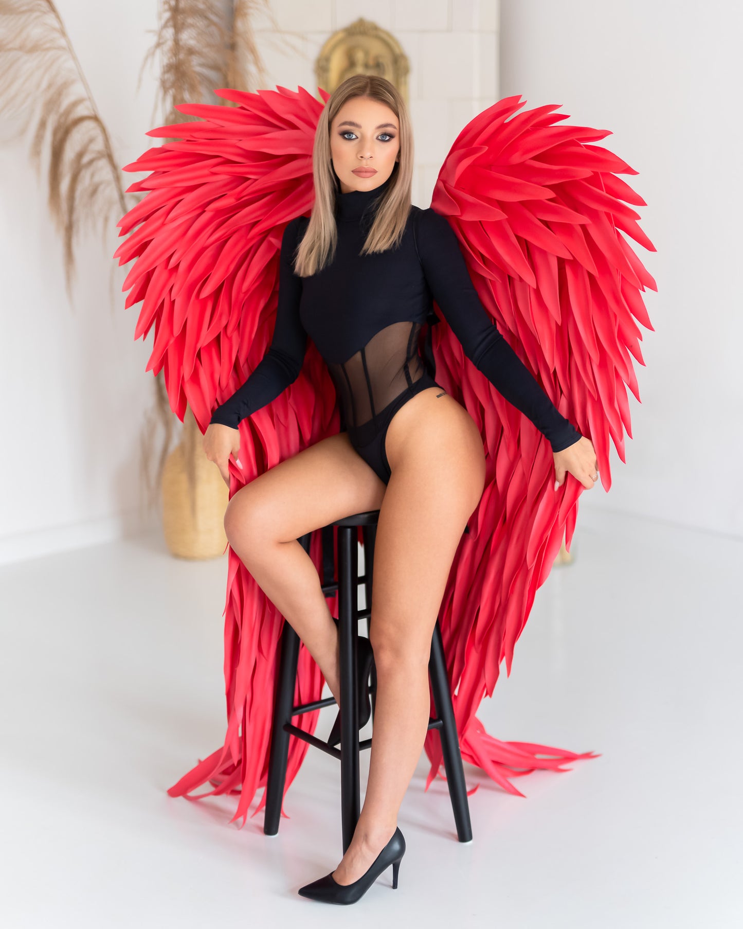 Red Angel Wings Cosplay "Bogacci brand"