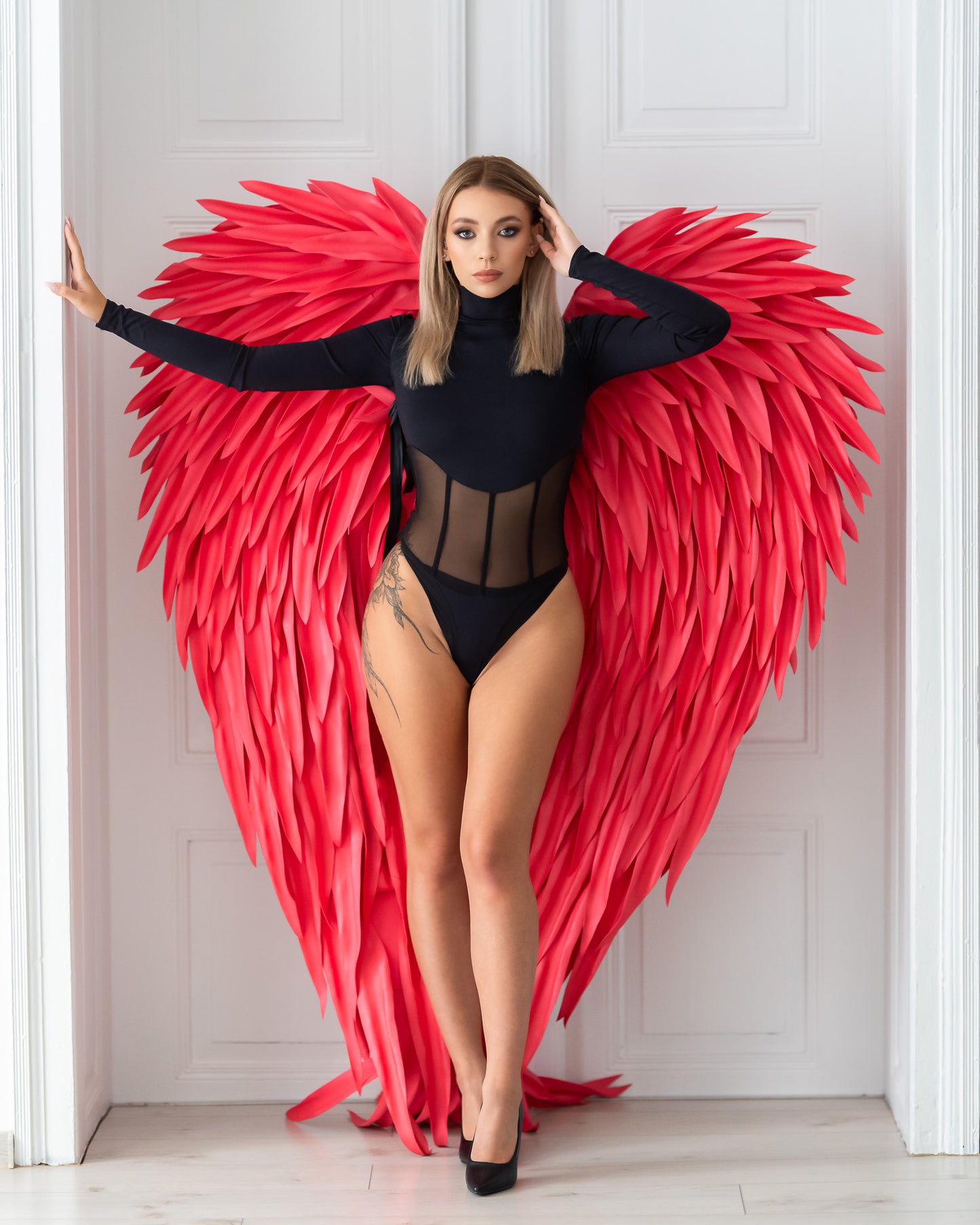 Red Angel Wings Cosplay "Bogacci brand"